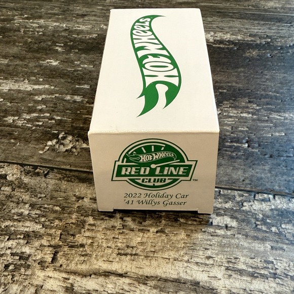 Hot Wheels Red Line Club 2022 Holiday Car 41 Willys Gasser Stockin' Stuffer NIB - Picture 5 of 16